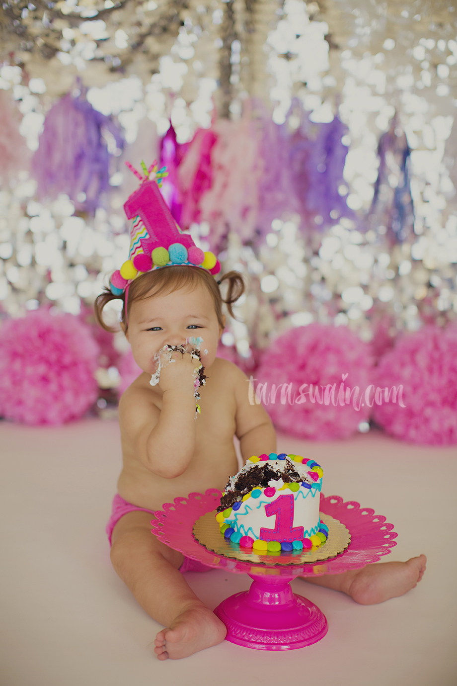 Bari Cake Smash Mini Tara Swain Photography Llc