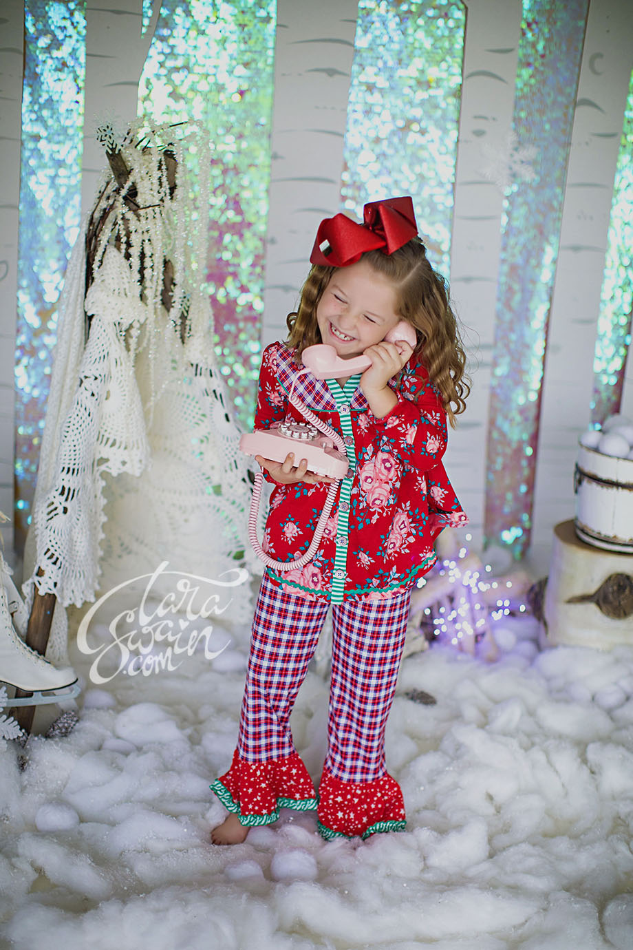 Matilda Jane Christmas Pajamas Tara Swain Photography, LLC