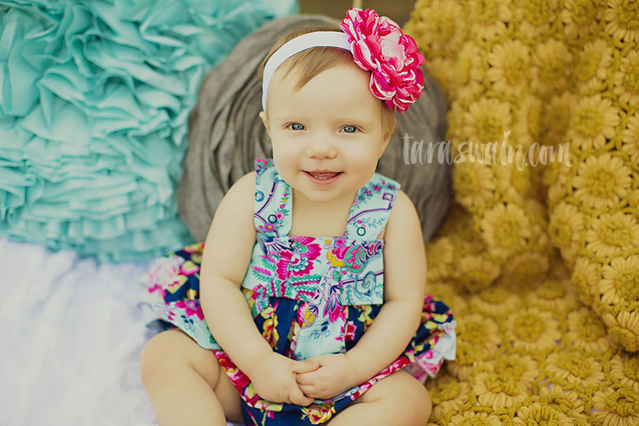 Charlie Jo turns one | Tara Swain Photography, LLC